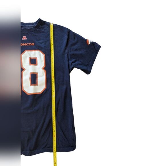 🛍️Denver Broncos Manning T Shirt #18 Size Large - Picture 2 of 5